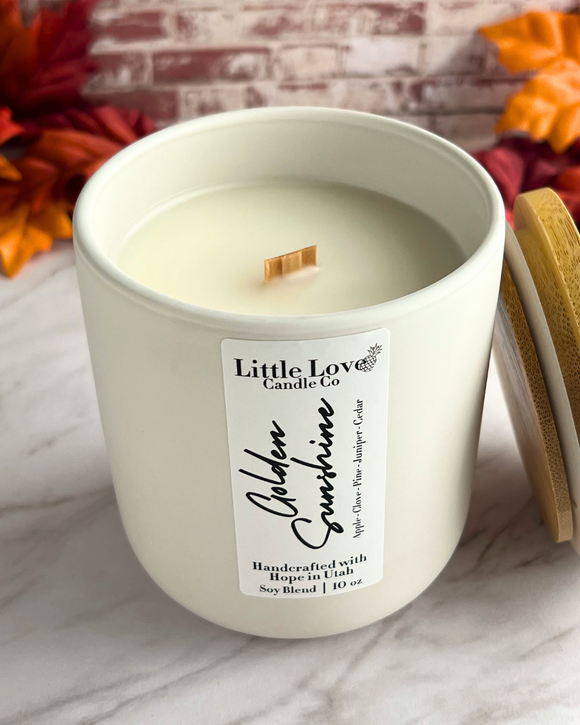 Golden Sunshine Candle